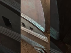 100mm Ketebalan Excavator Rock Ripper Q355B Kuat Penguatan Papan Ripper