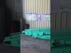 Excavator Long Reach Boom dan lengan 18m dengan ember untuk SK210