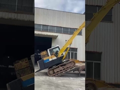 0.6 Cbm Excavator Long Boom Untuk Pasar Timur Tengah Di Israel 55 Inch Panjang