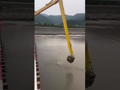 Lengan Excavator Jangkauan Dalam PC360 28m untuk Pengerukan Pelabuhan