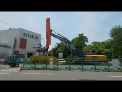 12M telescopic sliding arm digunakan untuk lengan excavator tiga bagian