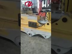 Pengujian pengaturan lengan geser teleskopik ekskavator