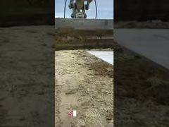 Ember yang Miring di Excavator