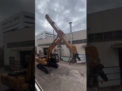 Lihat Lengan Teleskopik Ekskavator Clamshell 30 Ton Untuk Jangkauan Panjang Dengan Demo Bersertifikat CE Dewan BS900